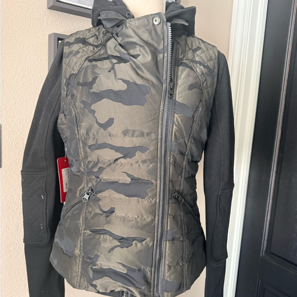 Blanc Noir Camouflage 3-in-1 packable Utility Jacket